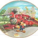 Disneyland Collector Plate 40th Anniversary Railroad Mickey Bradford Exchange Disneyland Collector Plate 40th Anniversary Railroad Mickey Bradford Exchange