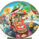 Disneyland Collector Plate 40th Anniversary Mickeys Toontown Bradford Exchange