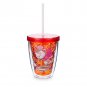 Disney Store Belle Acrylic Tumbler Color Change Straw New 2017