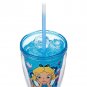 Disney Store Alice Acrylic Tumbler Color Change Straw New 2017