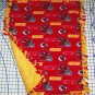 Kansas City Chiefs Red Fleece Baby Pet Dog Blanket