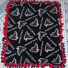 Atlanta Falcons Black Fleece Baby Pet Dog Blanket