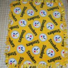 Pittsburgh Steelers Gold  Fleece Baby Pet Dog Blanket