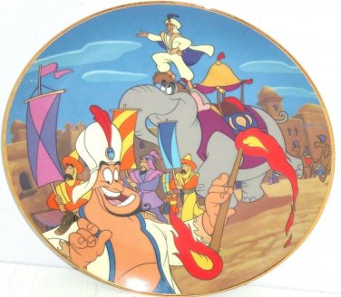 Disney Aladdin Jasmine Collector Plate Make Way For Prince Ali Bradford Exchange