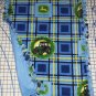 John Deere Fleece Blanket Baby Tractors Blue Plaid Pet Stroller Hand Tied Yellow