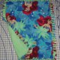 Disney Ariel Mermaid Blanket Green Blue Hand Tied Fleece Baby Pet Lap Princess