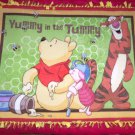 Disney Winnie Pooh Tigger Piglet Fleece Blanket Yummy Panel Disney Winnie Pooh Tigger Piglet Fleece Blanket Yummy Panel