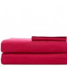 Noble Excellence NE Parcale Twin Sheet Set 300 Thread Count Fuchsia Hot Pink Noble Excellence NE Parcale Twin Sheet Set 300 Thread Count Fuchsia Hot Pink