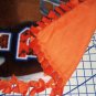 NCAA College Fleece Throw Blanket Hand Tied 48" x 60" Florida Gators