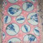 Disney Princess Cinderella Fleece Blanket Hand Tied Pink Blue Baby Pet Lap