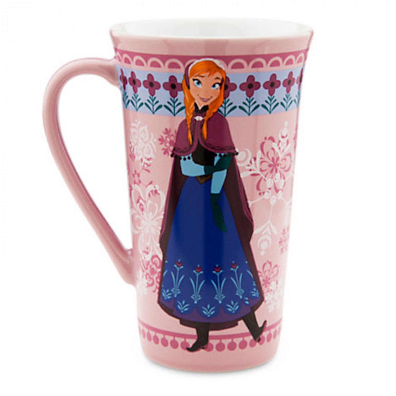 Disney Store Frozen Anna Tall Lattee Mug 2013 New