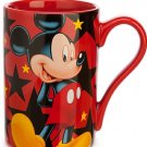 Disney Store Mickey Mouse Mug and Plush Toy Red New Disney Store Mickey Mouse Mug and Plush Toy Red New