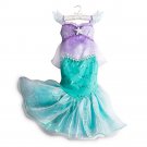 Disney Store Ariel Costume Fancy Dress Halloween 2017 Size 7/8