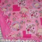 Hello Kitty Blanket Pink Toss Hand Tied Fleece Baby Girl Pet LapShower Gift
