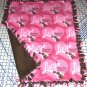 I Love Lucy Fleece Baby Blanket Pet Lap Hand Tied 30" x 24" New