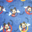 Disney Mickey Mouse Frames Blue Blanket Hand Tied Fleece Baby Pet Lap
