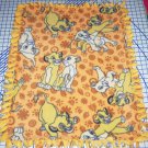 Disney Simba Fleece Baby Blanket Pet Lap 24" x 30" The Lion King