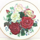 Majesty Rose Flowers Collector Plate The Franklin Mint Fragrant Glory