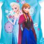 Disney Store Frozen Anna Elsa Fancy Nightshirt Sleepwear Girls Blue Size 3
