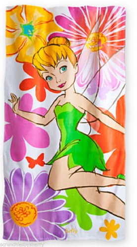 Disney Store Tinker Bell Beach Towel 2014