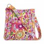 Vera Bradley Disney Hipster Pink Handbag Purse Mickey Minnie Boucing Bouquet