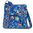 Vera Bradley Disney Hipster Blue Handbag Purse Mickey Minnie Dreaming