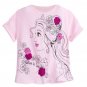 Disney Store Belle T-Shirt Tee Ladies Beauty and the Beast Pink 2017 Med