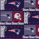 New England Patriots Football Patchwork Fabric Hair Scrunchie Scrunchies NFL