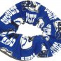 3 Indianapolis Colts Fabric Hair Scrunchies Ties NFL
