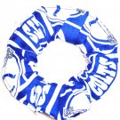 Indianapolis Colts Football Duck Cloth Fabric Hair Scrunchie Scrunchies NFL Indianapolis Colts Football Duck Cloth Fabric Hair Scrunchie Scrunchies NFL