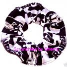 Los Angeles Raiders Football Camo Flannel Fabric Hair Scrunchie Scrunchies NFL