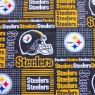 Pittsburgh Steelers Patchwork Football Fabric Hair Scrunchies Scrunchie NFL