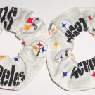 2 Pittsburgh Steelers Football Fabric Mini Hair Scrunchies Scrunchie NFL