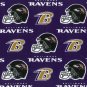 Baltimore Ravens Purple Fabric Hair Scrunchies NFL