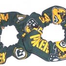 Green Bay Packers Football Green Fabric Hair Scrunchie Scrunchies NFL Green Bay Packers Football Green Fabric Hair Scrunchie Scrunchies NFL