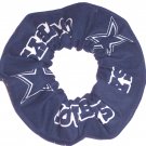 Dallas Cowboys Football New Blue Fabric Hair Scrunchie Scrunchies NFL Dallas Cowboys Football New Blue Fabric Hair Scrunchie Scrunchies NFL