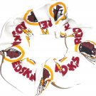 Washington Redskins White Fabric Hair Scrunchies Ties NFL Washington Redskins White Fabric Hair Scrunchies Ties NFL