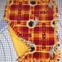 Washington Redskins Blanket Plaid Fleece Baby Pet Dog NFL Football Shower Gift