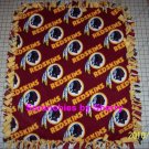 Washington Redskins Blanket Toss Fleece Baby Pet Dog NFL Football Shower Gift