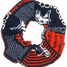 Denver Broncos Football Patchwork Fabric Hair Scrunchie Scrunchies NFL