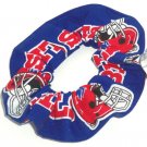Buffalo Bills Football Blue Fabric Hair Scrunchie Scrunchies NFL Buffalo Bills Football Blue Fabric Hair Scrunchie Scrunchies NFL