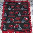 Tampa Bay Buccaneers Pewter Fleece Baby Pet Lap Blanket Football NFL