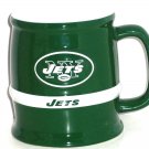 New York Jets Coffee Mug Green White Cup NFL Football Tankard  New