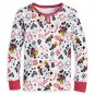 Disney Store Mickey and Minnie Mouse PJ PALS for Girls I Love Mickey Collection Size 5