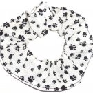 Dog Paw Prints Black on White Fabric Hair Ties Scrunchie Scrunchies by Sherry Dog Paw Prints Black on White Fabric Hair Ties Scrunchie Scrunchies by Sherry