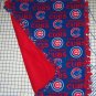 Chicago Cubs Blanket Baseball Hand Tied Toss Fleece Baby Pet Lap Dog MLB Red Blue