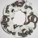 Milwaukee Brewers Baseball Fabric Hair Scrunchie Scrunchies by Sherry MLB
