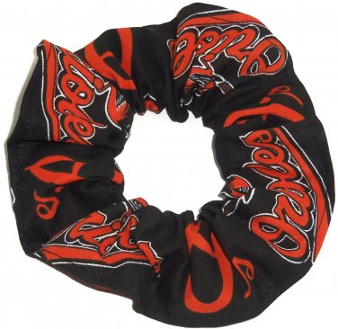Baltimore Orioles Fabric Hair Scrunchie Scrunchies MLB Baseball