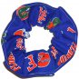 Florida Gators Blue Fabric Hair Ties Scrunchie Scrunchies by Sherry NCAA