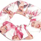 I Love Lucy & Ethel in Chefs Hats Fabric Hair Scrunchie Scrunchies by Sherry